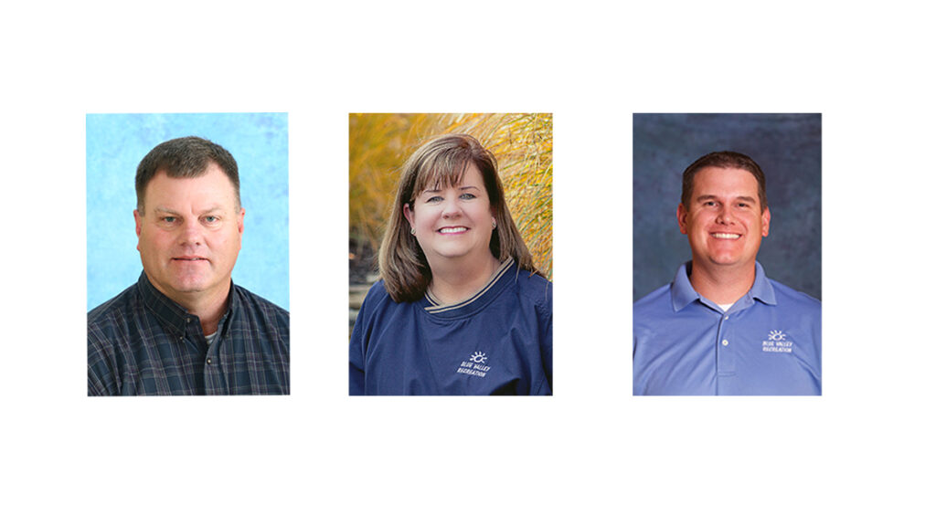 A group of three KRPA award winners.