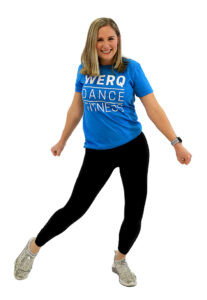 A WERQ dance instructor moves to music.