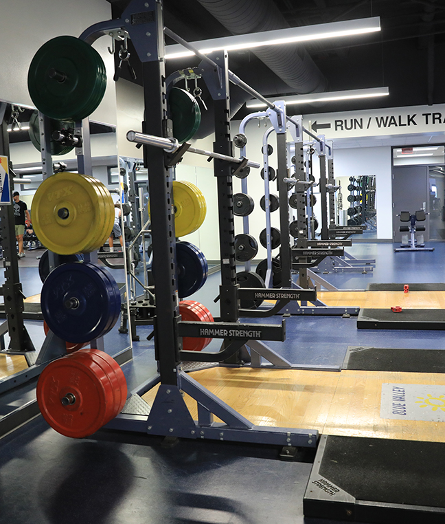A the Hammer Strength squat rack.