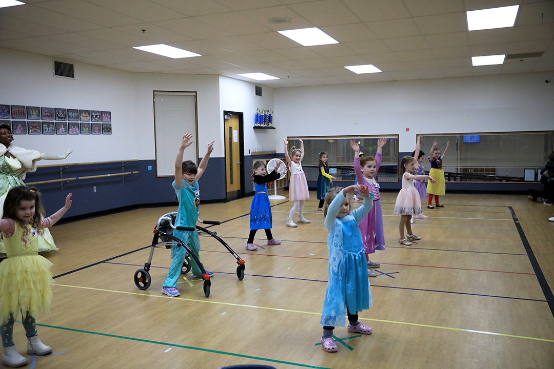 Princess dance class